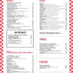 Menu Mamma Mia Marrakech June 2023 172115